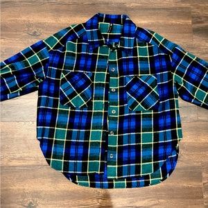Wool Plaid Shacket